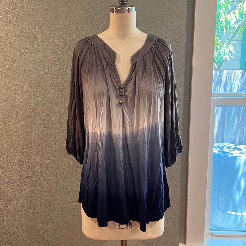 Ombré tie die kate and Mallory top.